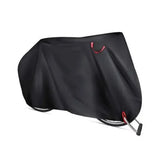 Waterproof 210D Oxford Bike Cover with UV Protection and Lock Holes for 1 or 2 Bicycles, Black, 190 V1189-LC-HW-00700