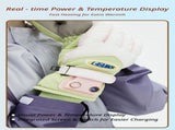 Windproof Water-Repellent Self-Heating Fleece Gloves Light Green V1221-WINDPROOF-WATER-REPELLENT-SELF-HEATING-FLEECE-GLOVES-LIGHT-GREEN