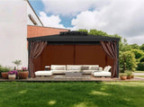 Gazebo Outdoor, Fit Most 2840 x 2840 x 2110 mm Gazebos, 4-Panel Sidewall Gazebo Privacy V952-SMLTCL10FT10KOIO4V0