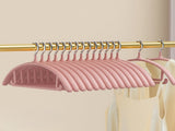 Premium Velvet Hangers, Heavyduty- Non Slip No Shoulder Bump Suit Hanger - Chrome Hooks,Space Saving V1189-LWWAL-20260401-06908