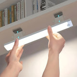 2-Pack Under Cabinet Lighting,Wireless LED Closet Lights,Rechargeable Motion Sensor Light Indoor for V1370-AZ4-15885