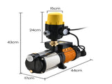 Protege Multi Stage Water Pump High Pressure Rain Tank Garden Farm House V219-PMPELEPROA5S1