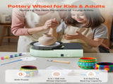 Mini Pottery, 158 mm Turntable, Forward and Reverse Rotation, Adjustable Speed, Electric Clay V952-ETLPJFXLSWJBV8R4E001V3