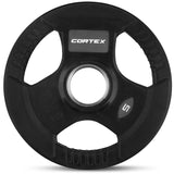 CORTEX 5kg Tri-Grip Olympic Plates 50mm V420-CSST-WPOTG050-2