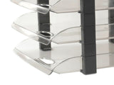 Desk File Letter Tray Layered Classified Documents Rack Acrylic Office Storage Rack Dark Black 3 V1294-YM0626-3117220312912