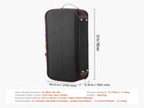 4/4 Full Size Violin Case, Built-in Hygrometer, Lightweight Portable Travel Carrying Bag, with Plush V952-XTQHZFXNLPMXVK7D4001V0