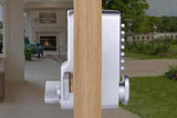 Gate Door Locks Set with Keypad Mechanical Keyless Entry Door Lock for Garden Garage Yard -Silver V1263-JX-6287-2