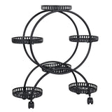 4 Layer 6 Pots Metal Plant Stand Flower Holder Rack Display Holder Shelf Garden V201-QUEW13215886