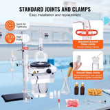 Essential Oil Distillation, 500ml Distillation Apparatus, 3.3 Boro Lab Glassware Distillation V952-JYTQBLZZJPDJRG1A4V3