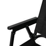 Levede Camping Chair Folding Outdoor OD1043-BK