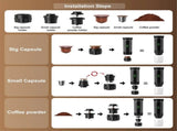 Wireless Portable Espresso Coffee Machine Capsule & Powder Travel Maker V1263-JX-5669