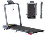 Everfit Treadmill Electric Walking Pad with Incline Foldable for Home Gym Grey TMILL-400H-INC-GR