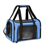 Breathable Multi-Functional Pet Carrier Backpack, Oxford Cloth Car Travel Cat & Dog Carrier, Large V1232-GB-CZ-003
