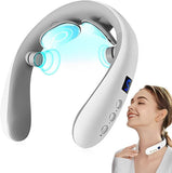 Wireless Neck Massager with Heat & 10 Modes Electric Pulse Pain Relief for Australian Office V1107-WIRELESS NECK MASSAGER WITH HEAT