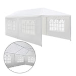 Instahut Gazebo 3x6m Marquee Wedding Party Tent Outdoor Camping Side Wall Canopy 4 Panel White GAZEBO-WED-C-FG-3X6-4W-WH