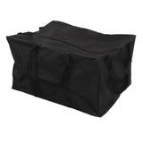 BBQ Tool Bag Portable Waterproof Dustproof Wear Resistant Black BBQ Grilling Tool Storage Tote Bag V1294-YM0717-3111220225311
