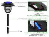 Solar Garden Lights Outdoor Waterproof Landscape Lighting Torches Garden Lights Inserted Lawn Lights V1294-YM0523-220218JY01-2