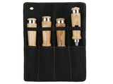 4pcs/set Wood Carving Chisel Flat Blade DIY Woodworking Hand Tool Chrome Vanadium Steel V1294-YM0901-3114200099211