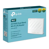 TP-Link Archer MX700 4G AX1500 Dual Band Wi-Fi LTE Router with Cat6 300 Mbps 4G, AX1500 dual-band, V1202-V2-NWTL-ARCHERMX700