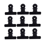 SWETRACE Coating Note Clips Rectangular Document Holding 15Pcs 2In 5*4.7cm Black V1189-LWWAL-20260327-03304