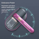 Purple Portable UV Mattress Cleaner, Handheld Wireless Dust Mite Vacuum, Home UV Sterilizer for Bed, V888-ELOSUNG13060