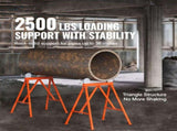 Pipe Stand with Roller Head 2500 LBS Load for 2-36 inches Pipes 45 Steel V952-ZXGDZCZJ35YCQ3B2SV0