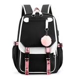 Fashion Backpack Casual Laptop Backpack Large Capacity Backpack Outdoor Daypack Travel Bag Middle V1370-AZ4-06169