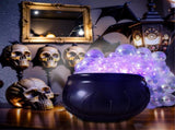 Halloween Decorations Indoor - DIY Bubbling Cauldron Set - Black Plastic Bowl Party Decoration V1192-AZ-W-3190