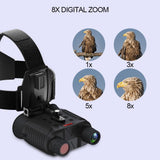 Gd916 2.7 Inch Tft Screen Binocular Head Mounted Infrared Night Vision Binoculars PRL-6629400ADE