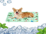 Dog Cooling Mat Self-Cooling Gel Mat for Dogs and Cats Summer Scratch-Resistant Pet Cooling Pad, V1237-ZY-917-283