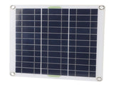 200W Solar Panel Kit with Blue Controller OBD Plug Efficient Fast Charging for Camping Outdoor V1294-YM0901-3111240026211
