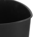Creative Black Flower Bucket Plastic Container for Home and Office V1366-AZ2-W-21154