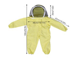 Professional Child Beekeeping Protective Suit Bee Farm Visitor Protect Equipment Jumpsuit V1294-YM0727-JY05902-01