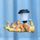 Solar Hanging Lanterns Cute Solar Garden Outdoor Solar Powereds IP65 Waterproof LED V1294-YM0714-10332546
