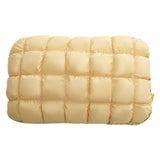 Fluffy Pillow Breathable Cute Pineapple Puff Pillow for Bedroom Sofa - Yellow V1263-JX-8062-1