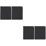 4-Pack Silicone Mats for Induction Cooktop , Kitchen Hot Pot Insulation Pads V1369-AZ3-W-15650