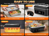 Heated Lunch Box,Electric Lunch Box, Lunch Box Battery Powered, Pro 24000mah,5.5 Cups Portable Food V1079-HEATEDBOX01