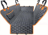 100% Waterproof Pet Car Seat Cover Hammock Heavy-Duty 600D Scratch-Resistant, Anti-Slip, Soft & V1341-ZY-ECLLSAYZ-BLACK