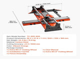 600 mm Manual Tile Cutter, Upgraded Sliding Head Cutting Tool with Spring-Loaded Base, Angle Fence, V952-DHDZHDTSJK06UFL78001V0
