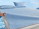 Cooling Mattress Pad, Ice Silk Mat, Breathable Summer Sleeping Mat for Home Use, Soft V1366-AZ2-W-23192