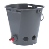 Milk Feed Bucket with 4 Nipples Check Valves Livestock Plastic Feeding Equipment 8LFor Lamb V1294-YM0901-3111210205412