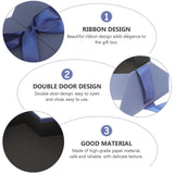 Portable Blue Heart Shaped Storage Box with Fine Finished Paper V1366-AZ2-W-19175