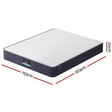 20cm Giselle Mattress Queen Bed Pocket Spring Mattresses MATTRESS-E-CLOUD-20-Q