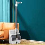 37.8in Broom and Dustpan Set Foldable Hand Broom, Broom with Dustpan Combo Set 180-degree Rotatable V1369-AZ3-W-10070