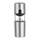 Drip Coffee Maker with Electric Coffee Bean Grinder Portable Outdoor Manual V1263-JX-5699