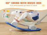 4 in 1 Rocking Horse for Toddlers 1-3 Years, Baby Rocking Horse with Detachable Balance Board, Push V952-ETYBMSLDGNKTHCEGGV9