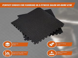 12 Tiles EVA Rubber Foam Gym Mat 60x60cm 2.5cm Thick Fitness Flooring Set V63-823881