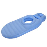Full Body Pillow with Belly Hole Comfortable Lightweight PVC Inflatable Pool Float for Sleeping V1294-YM0901-3117250086112