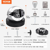 Engraving Block 5 inch Ball Vise Setting Jewelry Ball Vise Engraving with 34PCS Attachment and V952-GRSWNXZSZ00000001V0