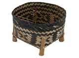 Plant Basket Northern Europe Style Bamboo Weaving Plant Pot Handwoven Indoor Outdoor Storage V1294-YM0706-3111230213311